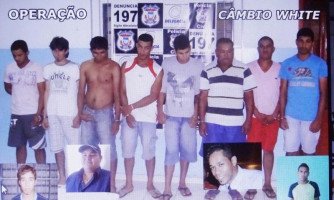 Polícia prende quadrilha especializada em roubos de caminhonetes na região oeste de Mato Grosso