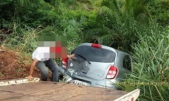 Quatromarquense provoca acidente na MT-175 e não presta socorro à vítima