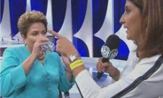 NO SBT: Dilma passa mal após debate tenso