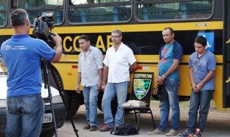 Motoristas da prefeitura de Cáceres são flagrados transportando drogas em ônibus escolar