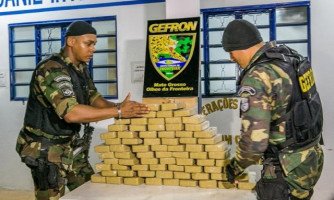 SEGURANÇA NA FRONTEIRA: Quase 100 quilos de cocaína são apreendidos na Operação Brasil Integrado em MT