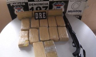 Polícia Civil prende 3 traficantes com 15 kg de pasta-base em Quatro Marcos