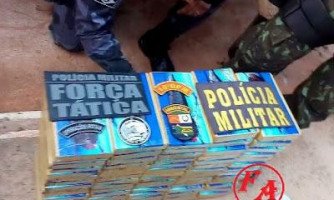 OPERAÇÃO FRONTEIRA BLINDADA: Polícia apreende 75 kg de cocaina na fronteira
