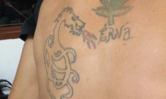 Polícia Militar prende em Quatro Marcos  homem tatuado procurado pela Justiça e Araputanga