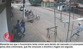 Criminosos roubam malote com aproximadamente 100 mil  reais em Cáceres