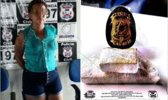 Moradora de Mirassol é presa com drogas na rodoviária de Cáceres