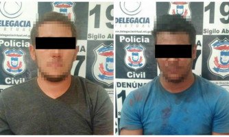 Polícia prende dois jovens de Quatro Marcos com mais de 5 quilos de pasta base
