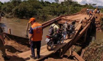 Porto Esperidião recebe R$ 4,5 milhões para reconstruir pontes