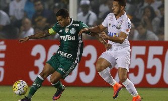 Santos vence o Palmeiras e chega ao terceiro lugar