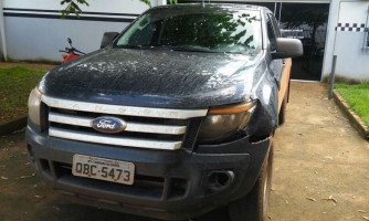 PM de Lambari prende quadrilha com veículo Ranger roubado em Tangará da Serra
