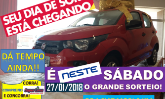 Super Lima  sorteia neste sábado um carro 0Km em aniversário de 35 anos