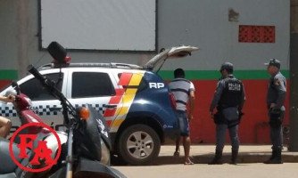 QUATRO MARCOS: Policia prende pai e filho por suposto furto de cão