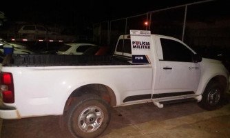 Polícia recupera S10, Fiat Strada e uma caminhonete F-4000 4x4