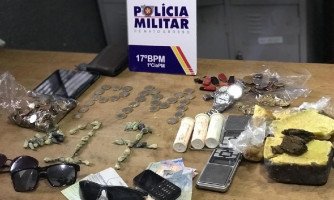 PM fecha residência que vendia droga em Mirassol D´Oeste