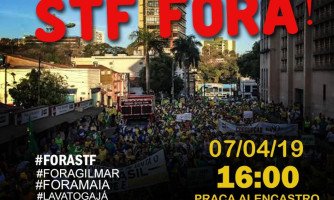 Em defesa da Lava Jato e CPI Lava Toga no Senado, manifestantes realizam ato no próximo domingo