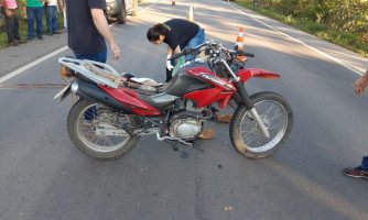 Motociclista morre em acidente na BR 174 próximo ao distrito do caramujo