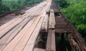 Ponte de concreto que interliga São José dos Quatro Marcos a Rio Branco é luta de deputado