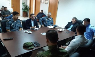 Ronaldo Floreano participa de reunião da cúpula de Segurança e deputado Moretto para tratar de segurança na região
