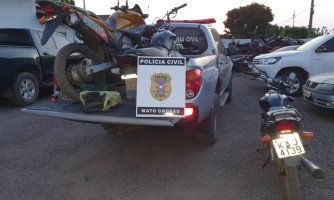Polícia Civil prende receptadores com motocicletas furtadas de pátio da Ciretran