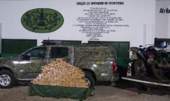 Gefron apreende 121 tabletes de cocaína