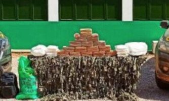 Gefron troca tiros com traficante e apreende drogas avaliadas em R$ 426 mil em Mato Grosso