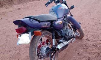 Adolescente é pego com moto roubada em Araputanga