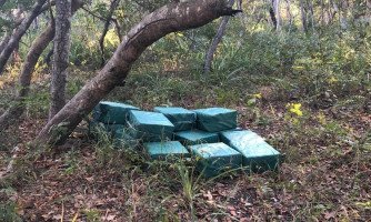 Forças de segurança  apreendem aeronave e mais de 470 quilos de cocaína