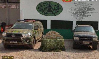 Gefron apreende mais de 58 quilos de drogas