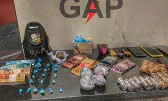 Polícia fecha boca de fumo e entrega duas crianças ao Conselho Tutelar