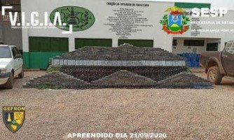 Gefron apreende 652kg de droga na Fronteira