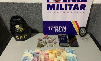 Trio é preso em casa usada como ponto de venda de droga em Mirassol D´ Oeste