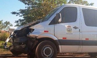 Ambulância de Porto Esperidião colide com moto e motoqueiro morre
