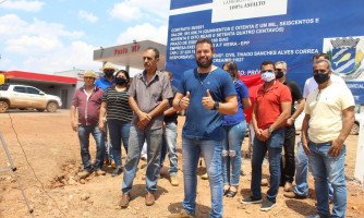 Lambari D'Oeste inicia obras de pavimentação asfáltica no Bairro Vitorazzi