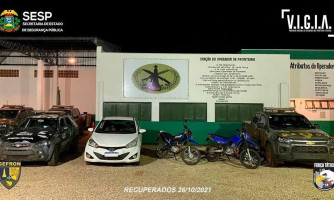 Gefron impede que três veículos roubados sejam levados para a Bolívia