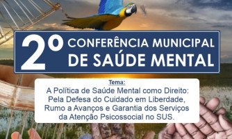 São José dos Quatro Marcos realiza 1ª Conferência da Saúde Mental na próxima semana