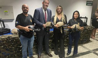 Polícia Civil recebe equipamentos táticos do Programa Hórus-Vigia para Delegacia de Fronteira