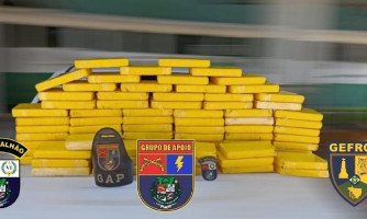 Polícia prende quadrilha com 85 quilos de droga na fronteira com a Bolívia