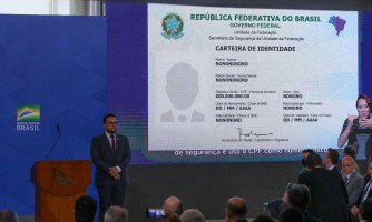 Carteira nacional de identidade com registro único é lançada pelo Governo Federal