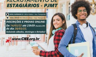 Inscrições de processo seletivo para estágio no Poder Judiciário começam hoje