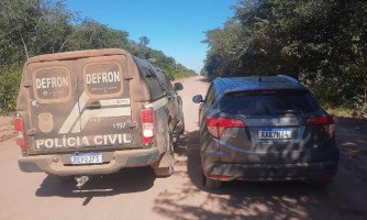 Polícia Civil recupera no município de Lambari D’Oeste veículo roubado na capital