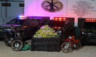 Quadrilha é presa com carga de cocaína avaliada em R$ 1,34 milhão em Porto Esperidião
