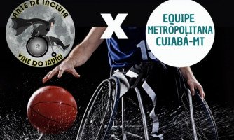 Equipe de basquete de cadeira de rodas de Cuiabá estará se apresentando em jogo amistoso em Araputanga