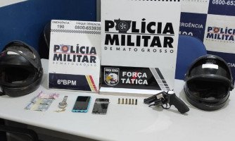 Dois homens são presos em Cáceres suspeitos de tentativa de matar mulher em pizzaria