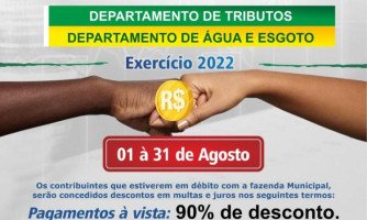 Prefeitura de Quatro Marcos  promove nesse mês de agosto a Conciliação Tributária, que  oportunizará negociação de dívidas com o município