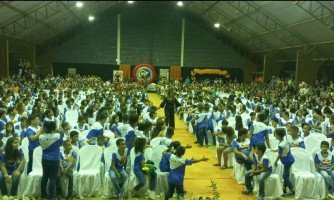 Cerimônia marca formatura de mais de 500 alunos do Proerd em São José dos Quatro Marcos