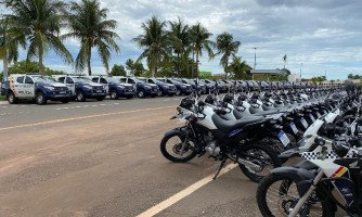 Governo de MT entrega R$ 18 milhões em armas e equipamentos para a Polícia Militar nesta terça-feira (03)