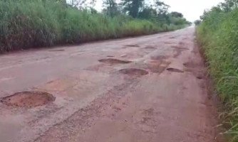 RESTAURAÇÃO DA MT 339: Após intervenção do deputado Moretto, Estado notifica empresa para retomada de serviços de restauração de rodovia que interliga municípios de Quatro Marcos e Glória D’Oeste