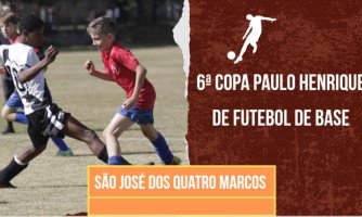 6ª edição da Copa Paulo Henrique de futebol de base, iniciou hoje em São José dos Quatro Marcos; a maior competição de futebol de base do Oeste mato-grossense