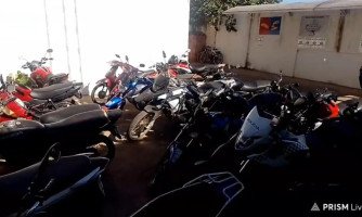 Polícia desencadeia Operação Sossego Público com apreensões de 100 motos na região Oeste