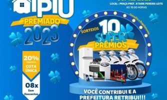 IPTU PREMIADO Prefeitura de Mirassol Doeste divulga ganhadores dos prêmios da Campanha IPTU Premiado 2023